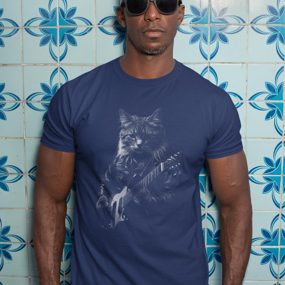 Cat Electric Guitar T-Shirt