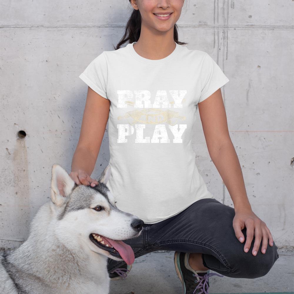 Christian Worship Band Pray &amp; Play Drums Christian Drummer T-Shirt