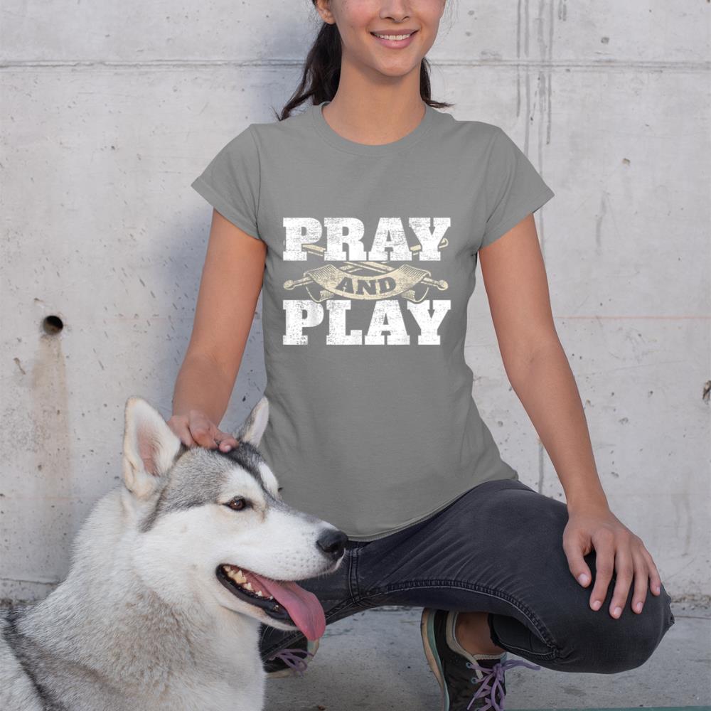 Christian Worship Band Pray &amp; Play Drums Christian Drummer T-Shirt