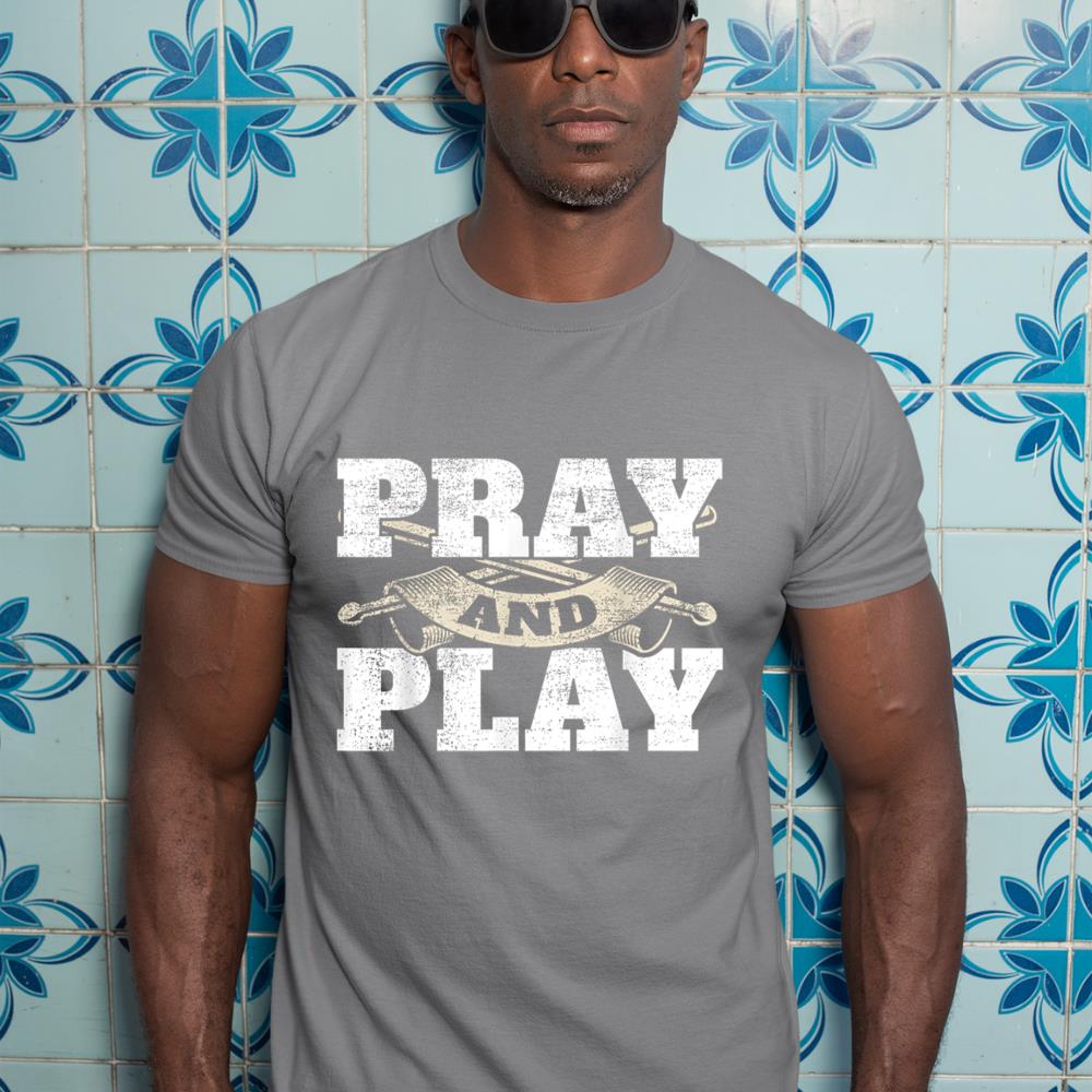 Christian Worship Band Pray &amp; Play Drums Christian Drummer T-Shirt