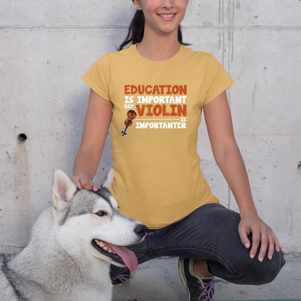 Classical Concert Music Viola Musician Violin T-Shirt