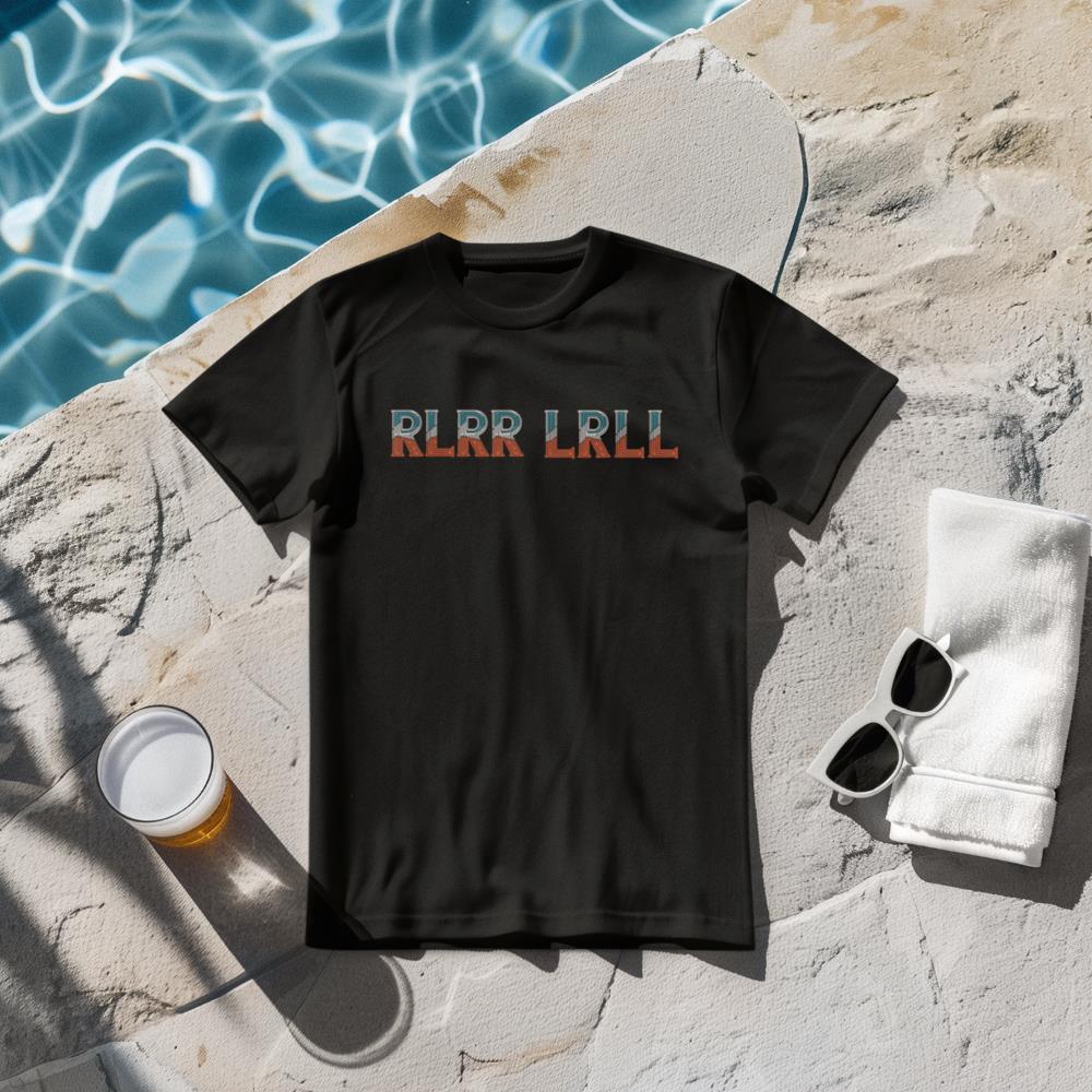 Drum Drumming Music Instrument RLRR LRLL Drummer T-Shirt