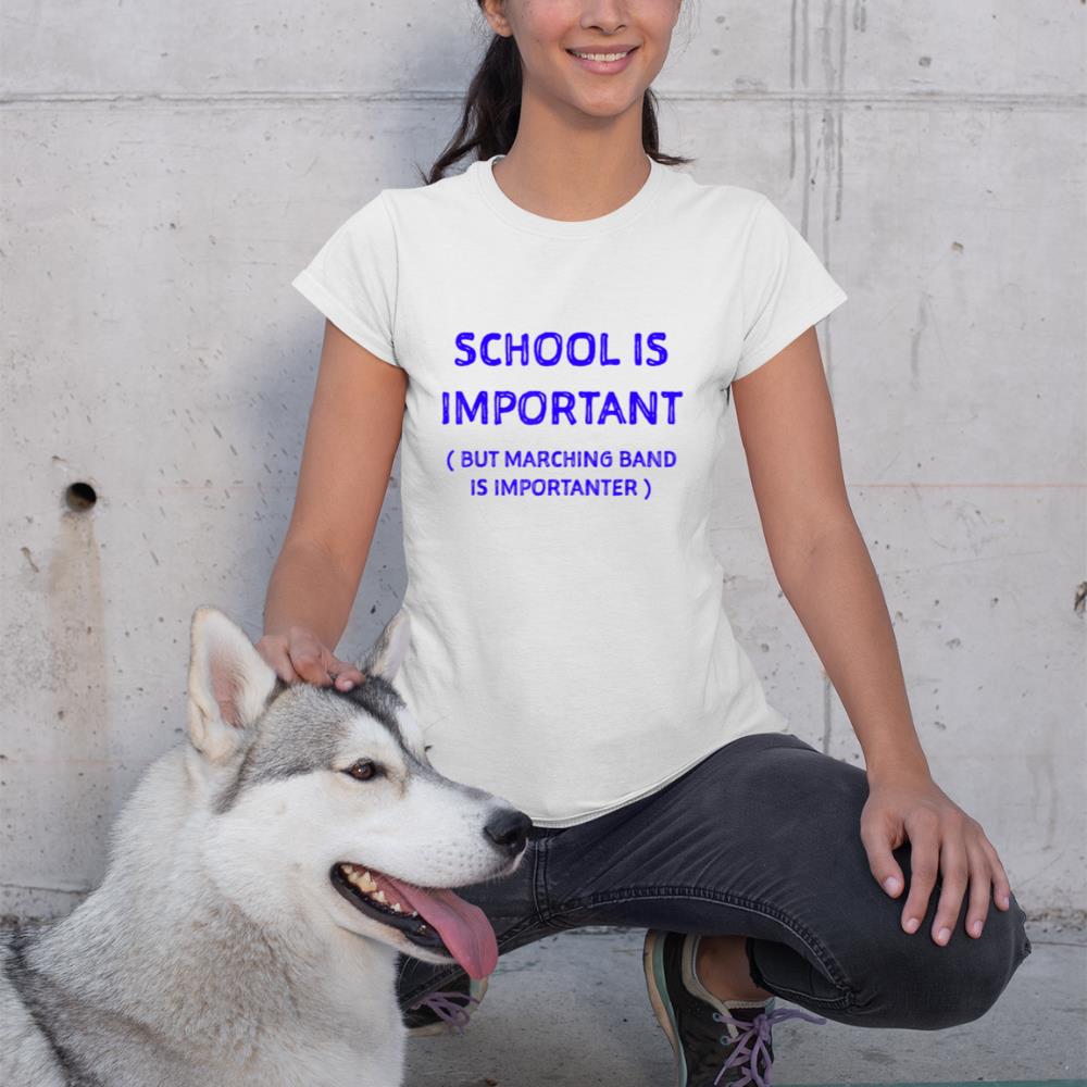 Drummer Drum Line Marching Band Funny Shirt T-Shirt