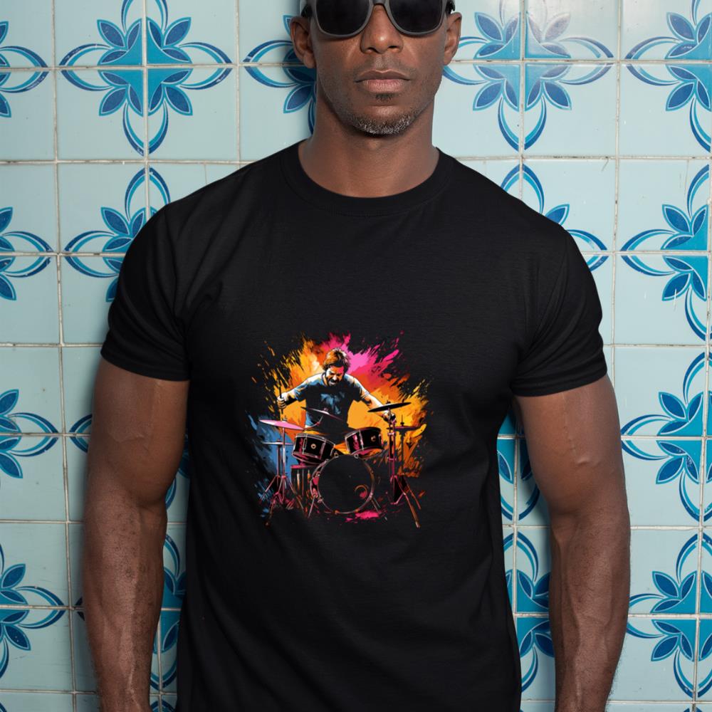 Drummer Drums Player Drumset Drumming Long Sleeve T-Shirt