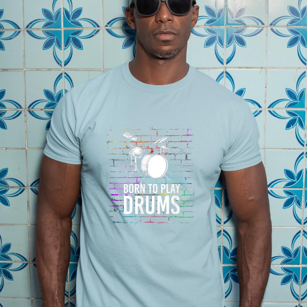 Drummer Gift Idea Musician Drums T-Shirt