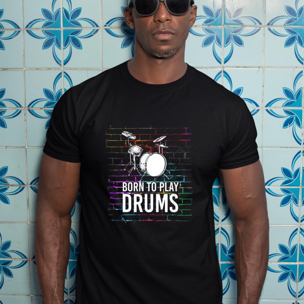 Drummer Gift Idea Musician Drums T-Shirt