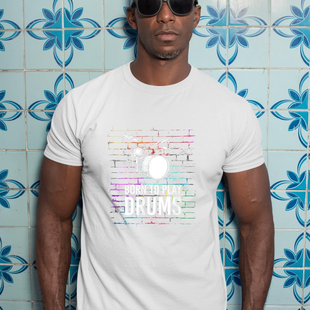 Drummer Gift Idea Musician Drums T-Shirt