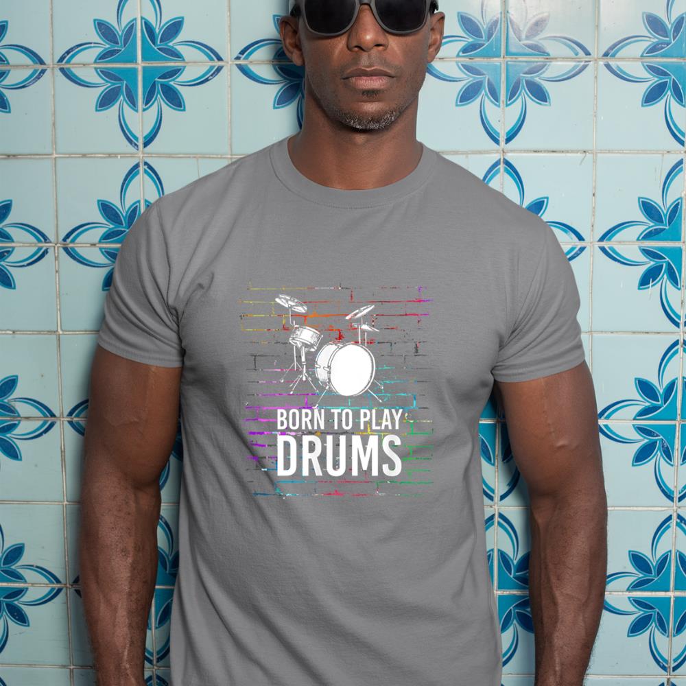 Drummer Gift Idea Musician Drums T-Shirt
