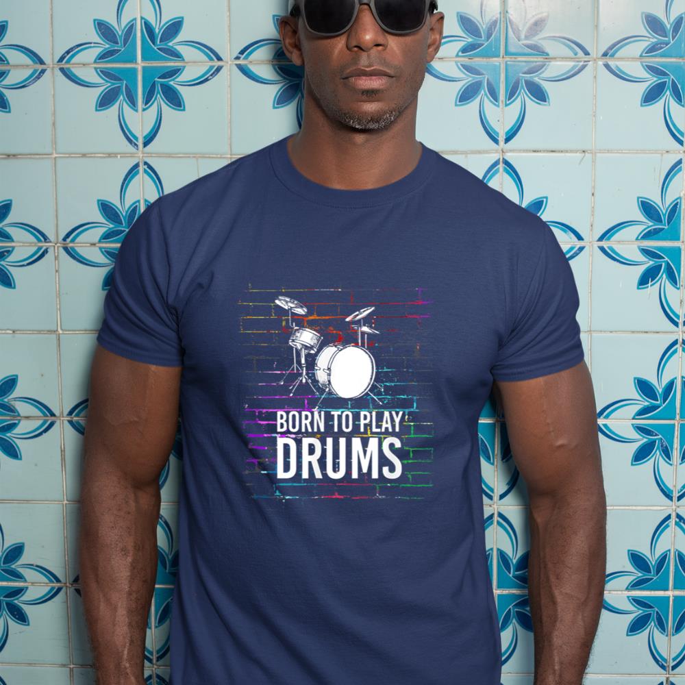 Drummer Gift Idea Musician Drums T-Shirt