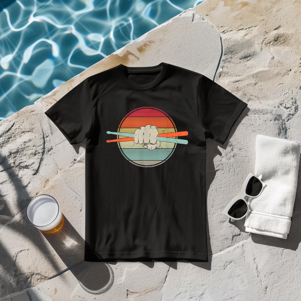Drumming Cool Drumsticks Drumming Drums Rock Music Gifts T-Shirt