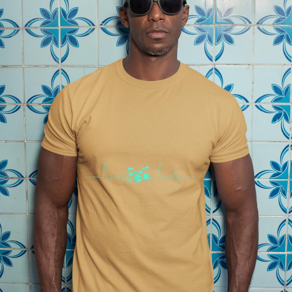 Dummer Heartbeat Drums T-Shirt