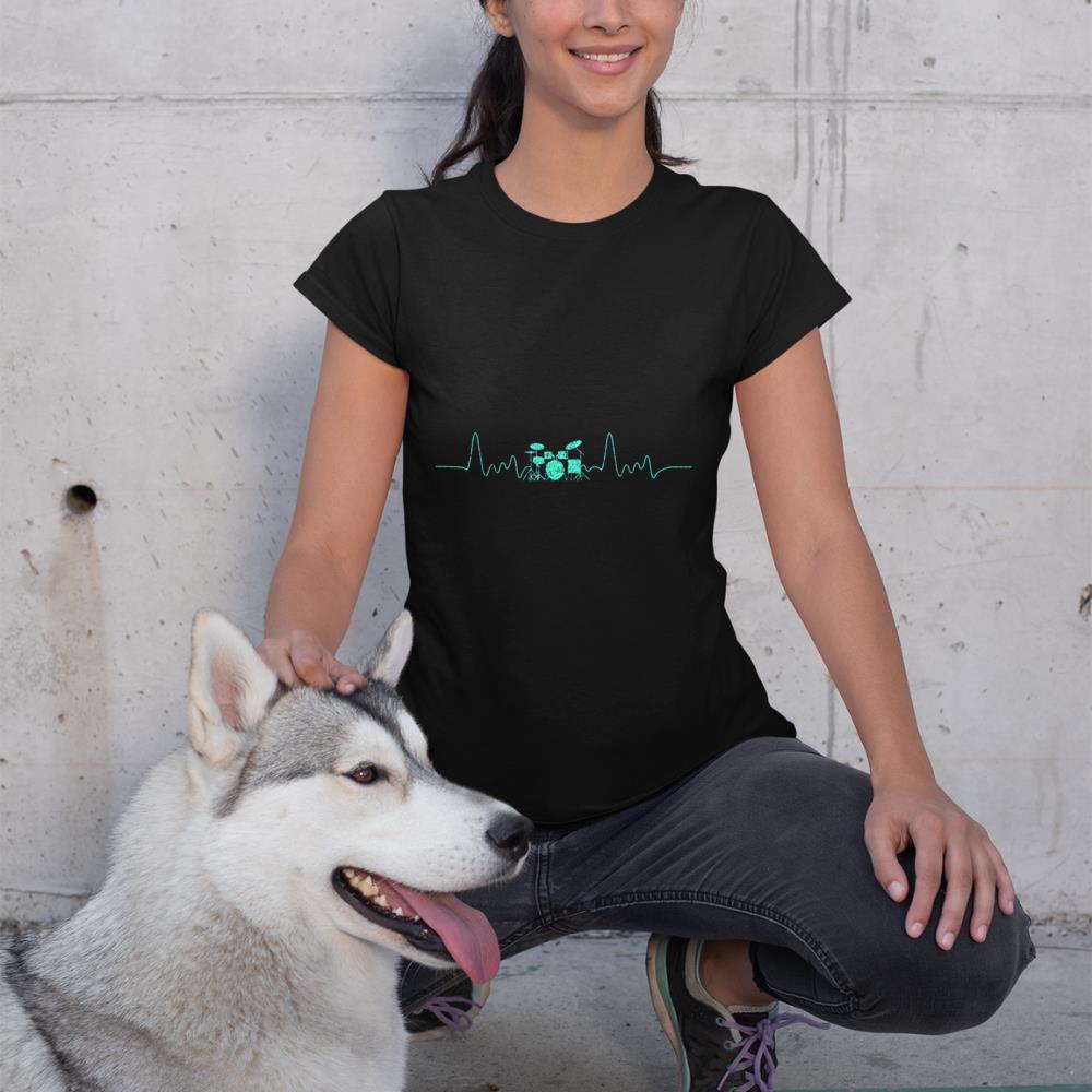 Dummer Heartbeat Drums T-Shirt