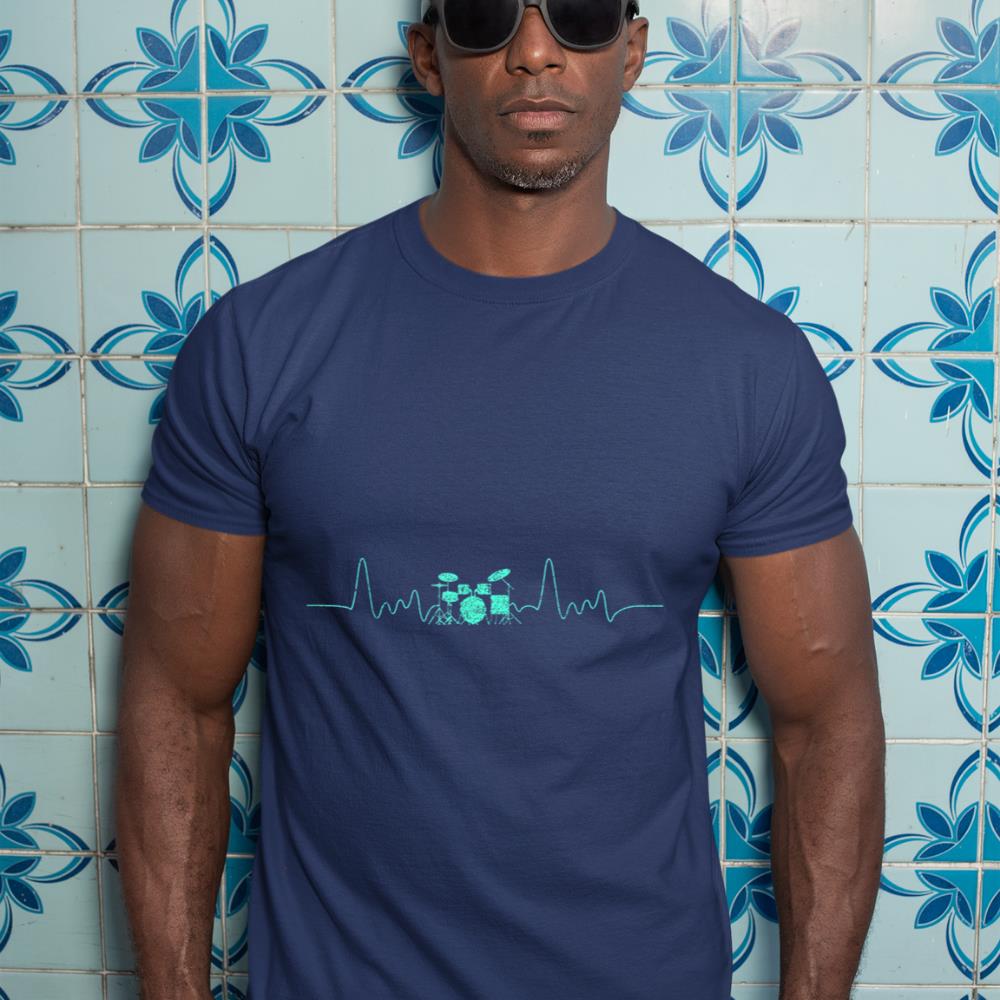 Dummer Heartbeat Drums T-Shirt
