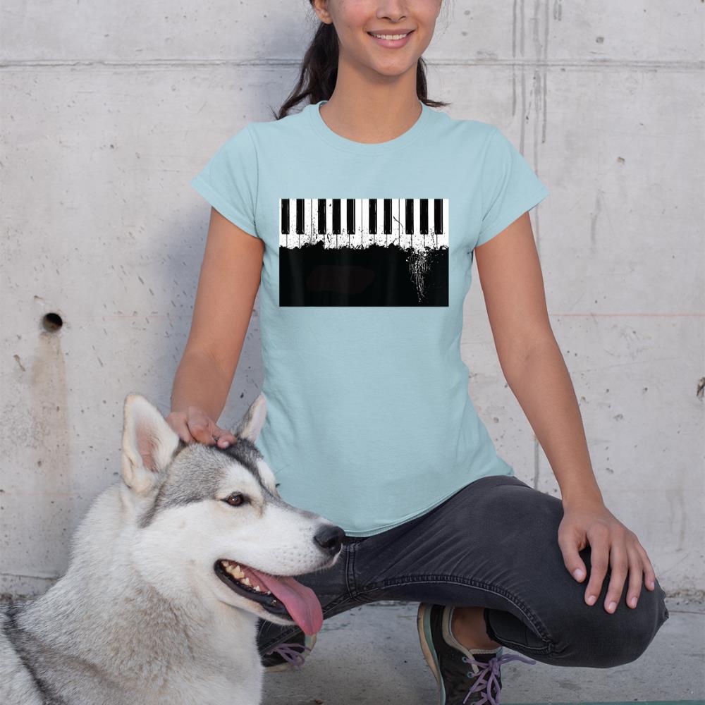Grunge Piano T-Shirt