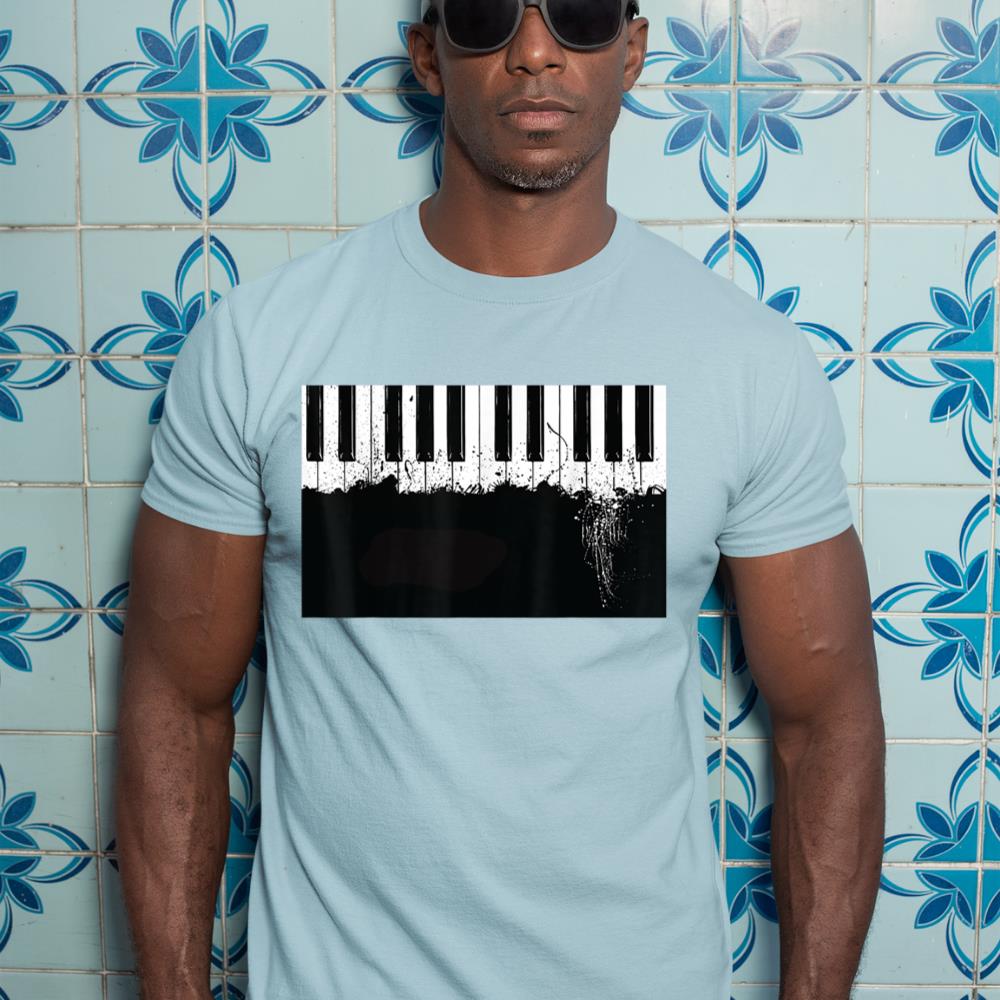 Grunge Piano T-Shirt