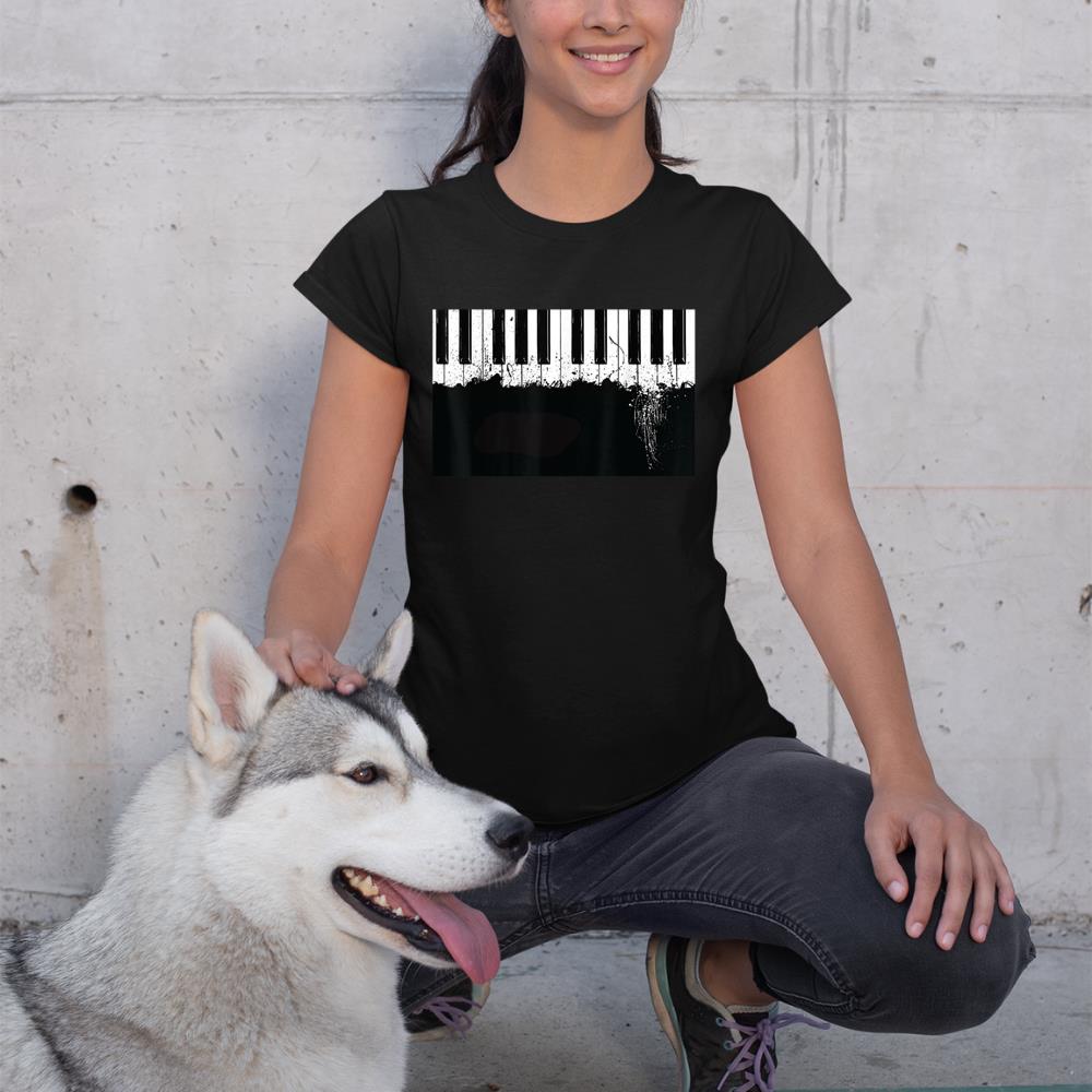 Grunge Piano T-Shirt
