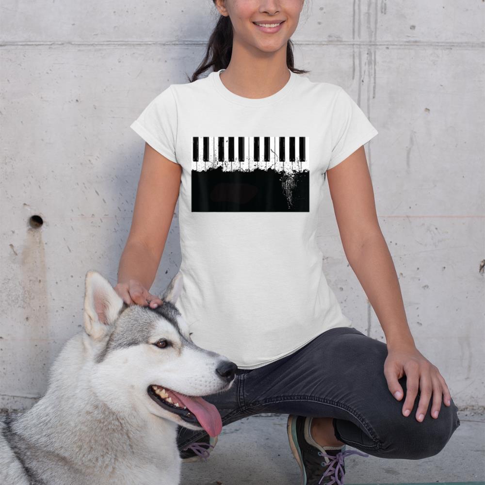 Grunge Piano T-Shirt