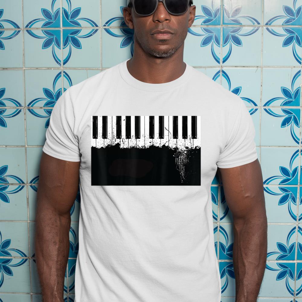 Grunge Piano T-Shirt