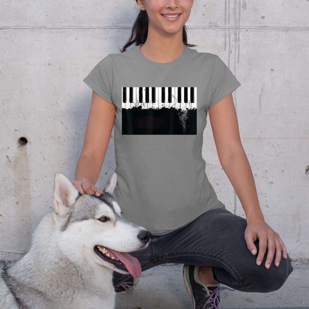 Grunge Piano T-Shirt