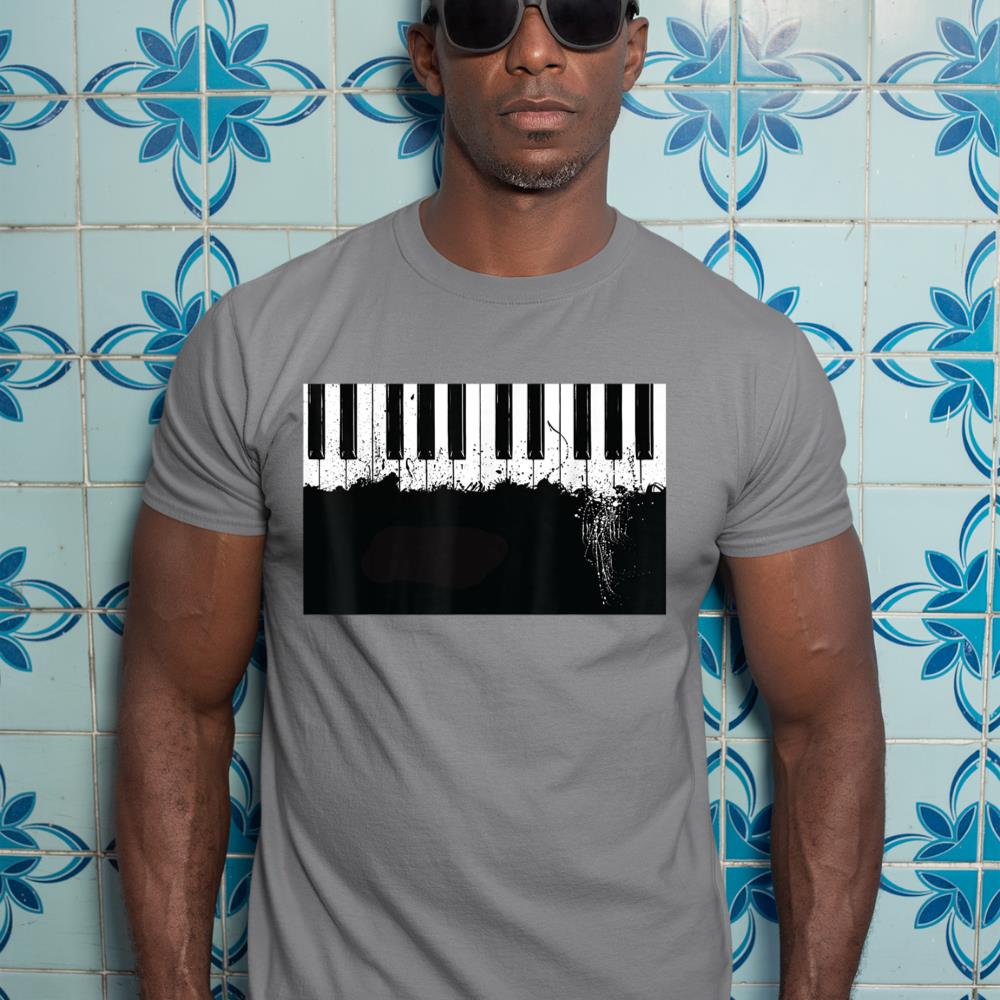 Grunge Piano T-Shirt