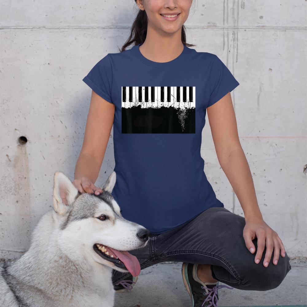 Grunge Piano T-Shirt