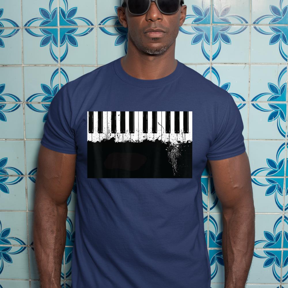Grunge Piano T-Shirt