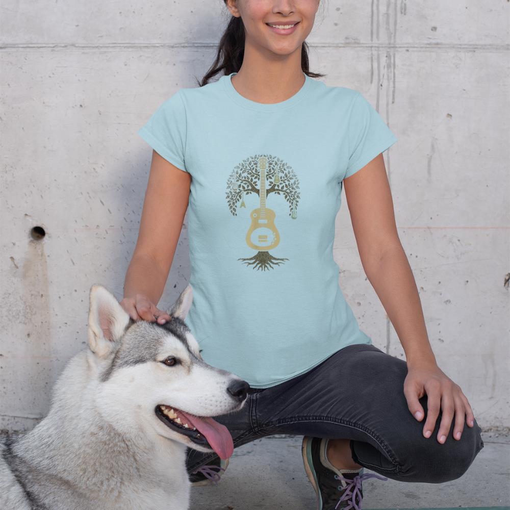 Guitar Player Earth Day Gift Guitar T-Shirt
