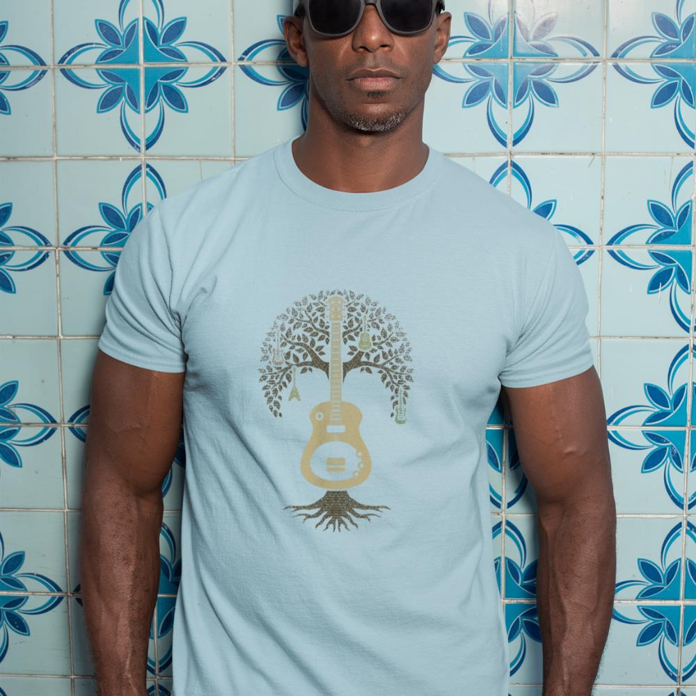 Guitar Player Earth Day Gift Guitar T-Shirt