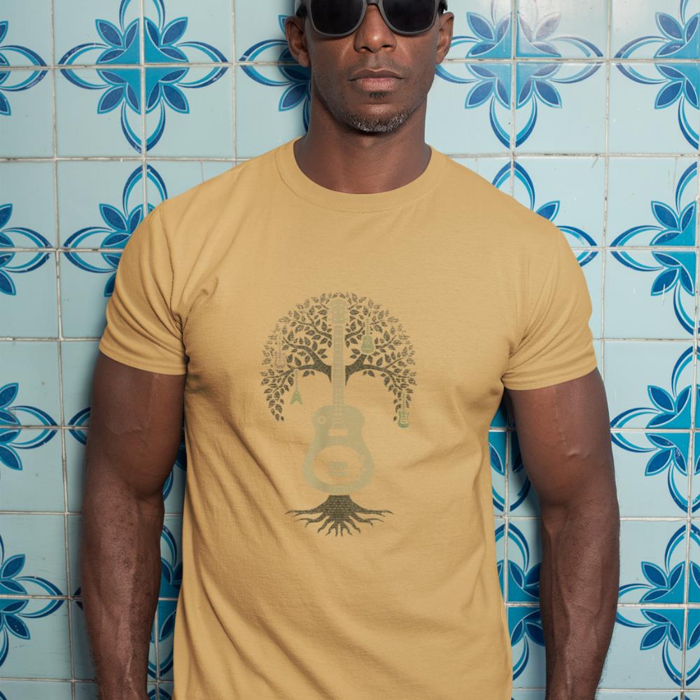 Guitar Player Earth Day Gift Guitar T-Shirt