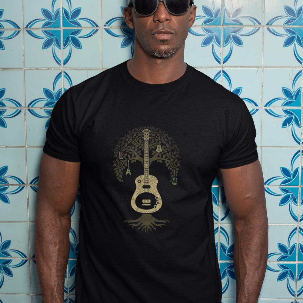 Guitar Player Earth Day Gift Guitar T-Shirt