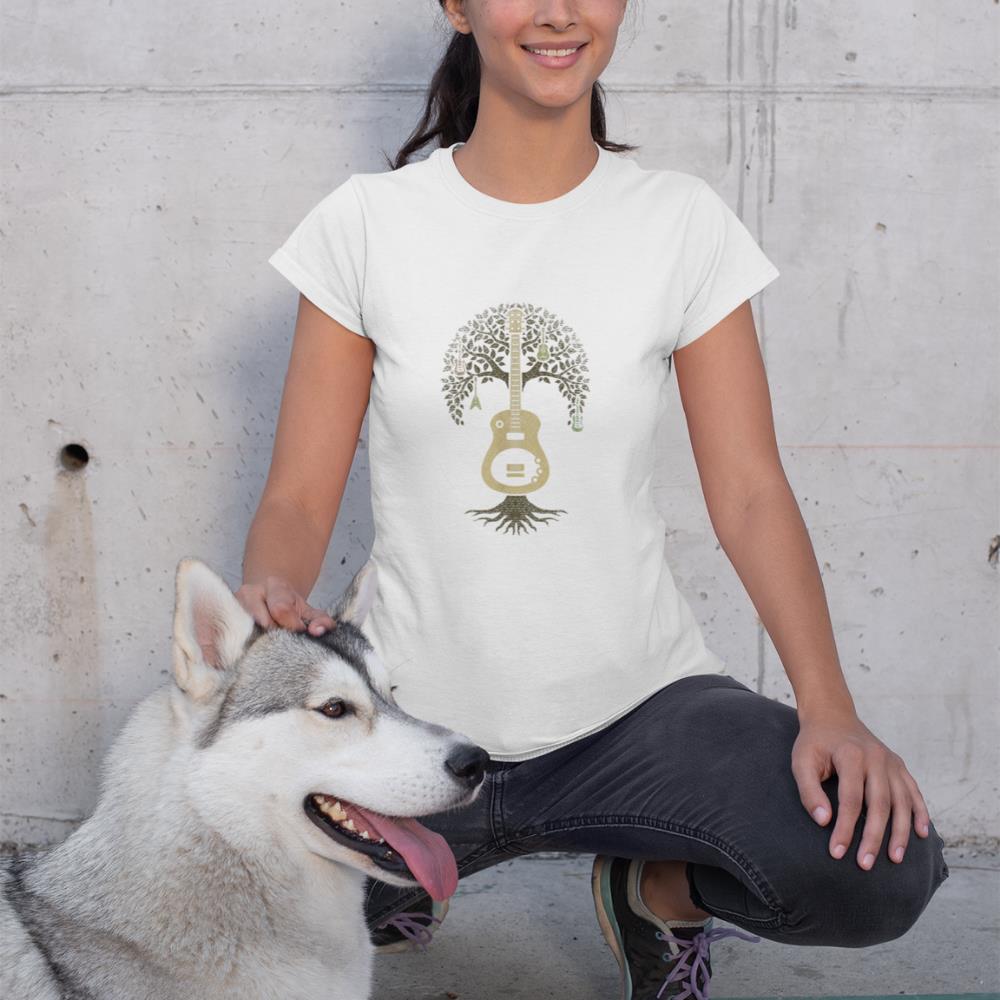 Guitar Player Earth Day Gift Guitar T-Shirt
