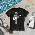 Guitarist Collage Silhouette Guitar Player Shirt  Guitar T-Shirt