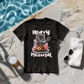 Heavy Metal Cat Playing Guitar Rock Cat Music Heavy Meowtal T-Shirt