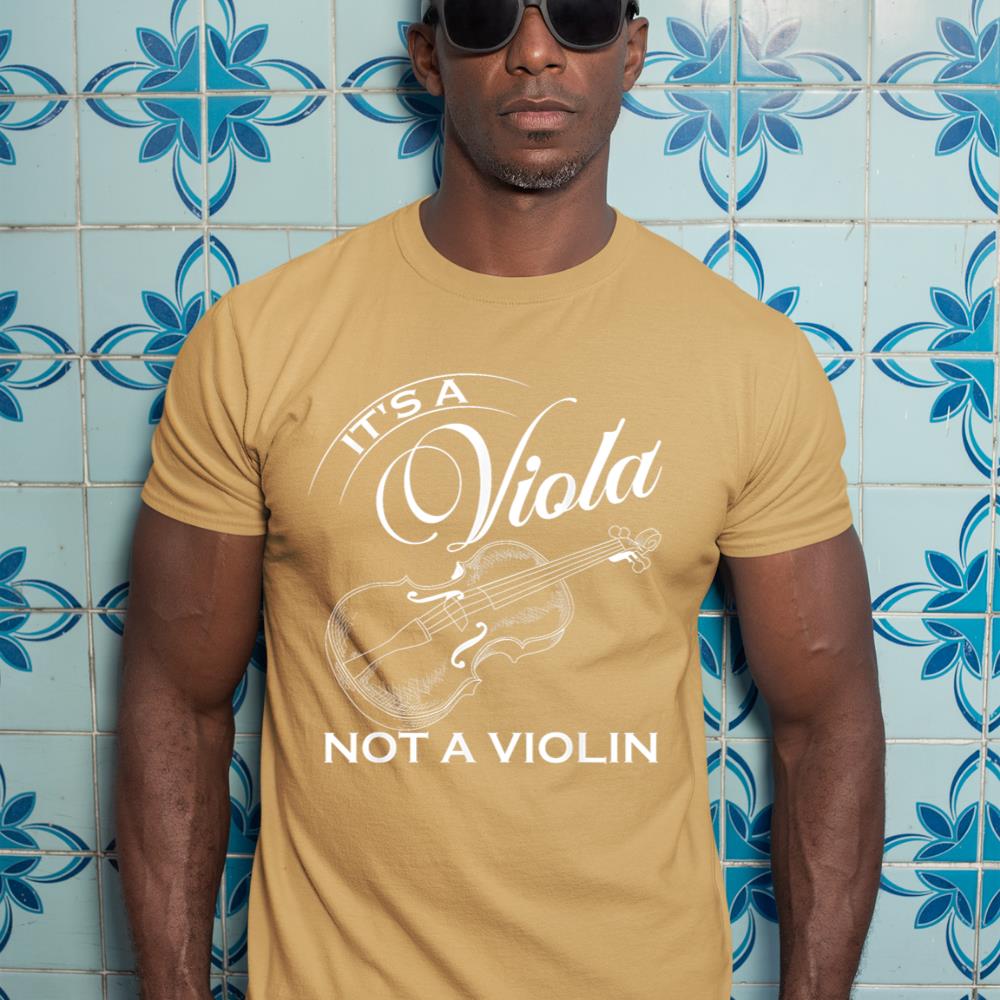 It's A Viola Not A Violin Shirt Concert Violinist Music Gift T-Shirt