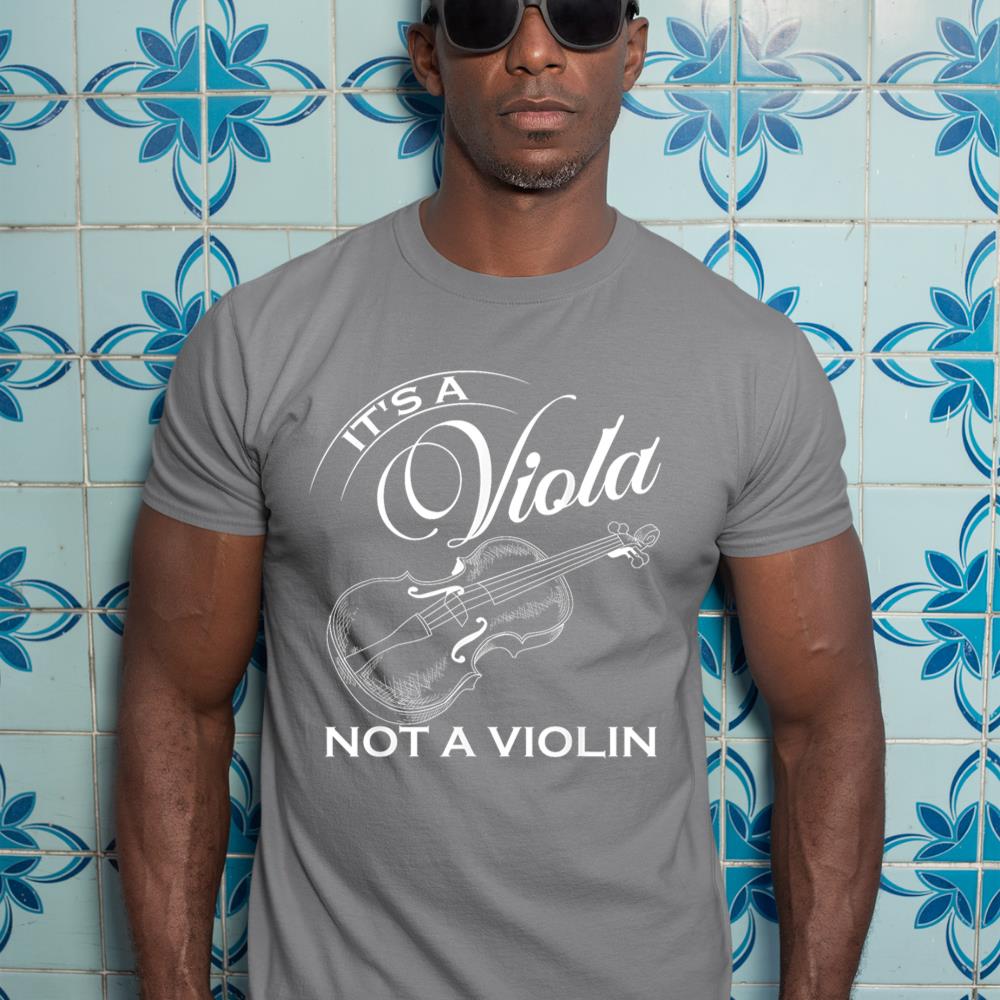 It's A Viola Not A Violin Shirt Concert Violinist Music Gift T-Shirt
