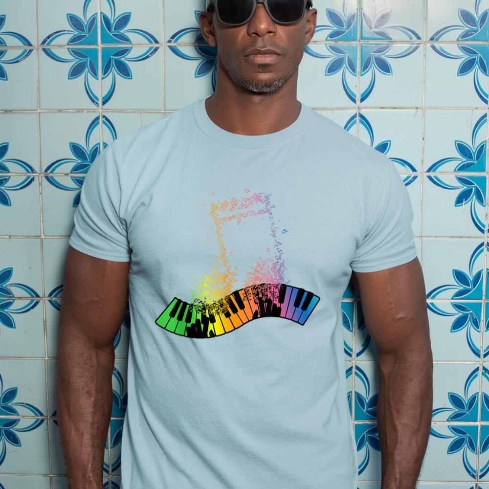Keyboard Piano Player Funny Musician Keyboardist Gag Outfit T-Shirt