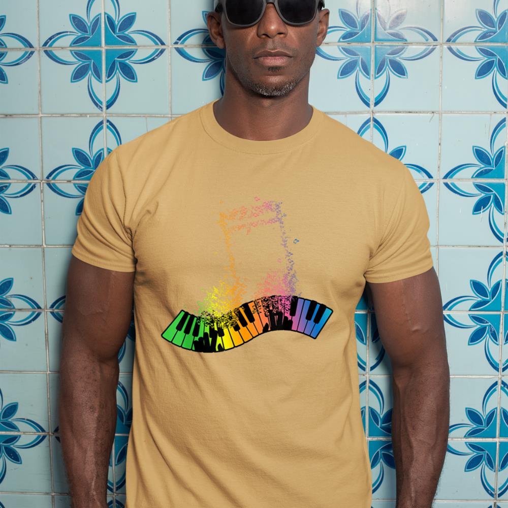Keyboard Piano Player Funny Musician Keyboardist Gag Outfit T-Shirt