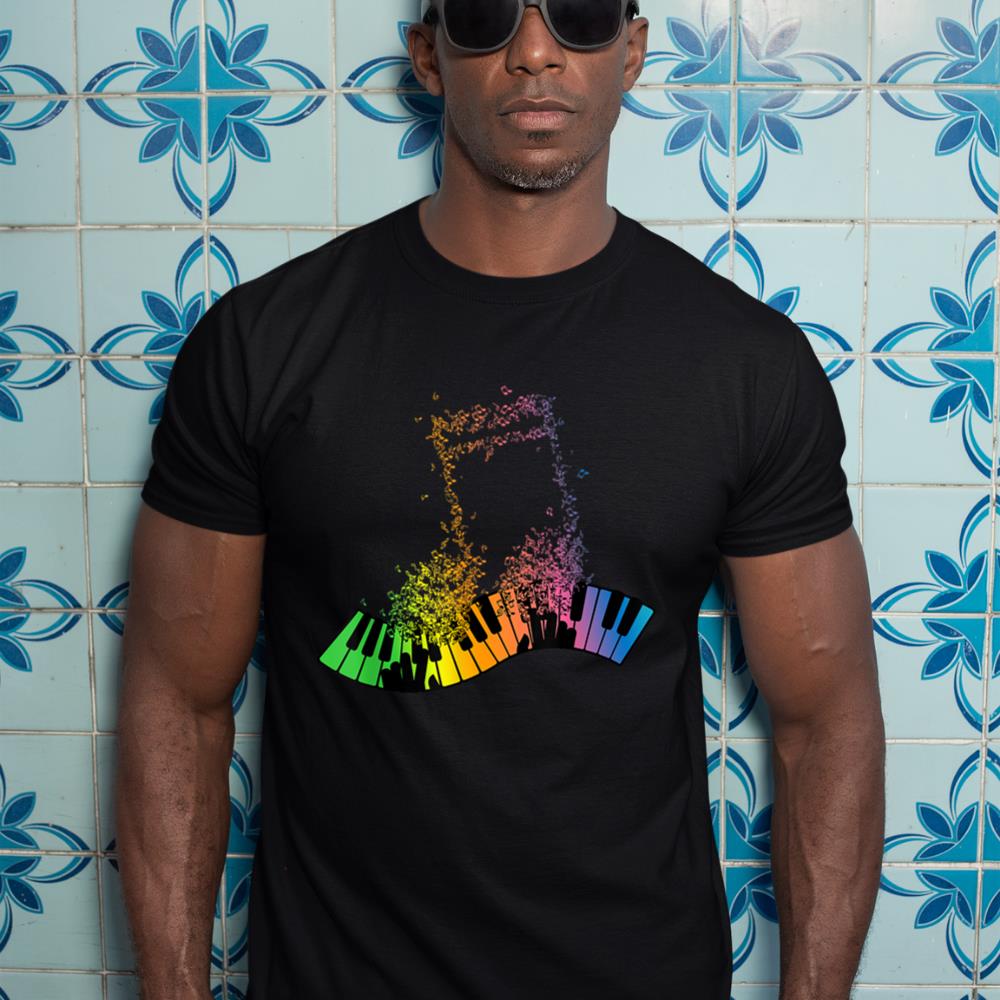 Keyboard Piano Player Funny Musician Keyboardist Gag Outfit T-Shirt