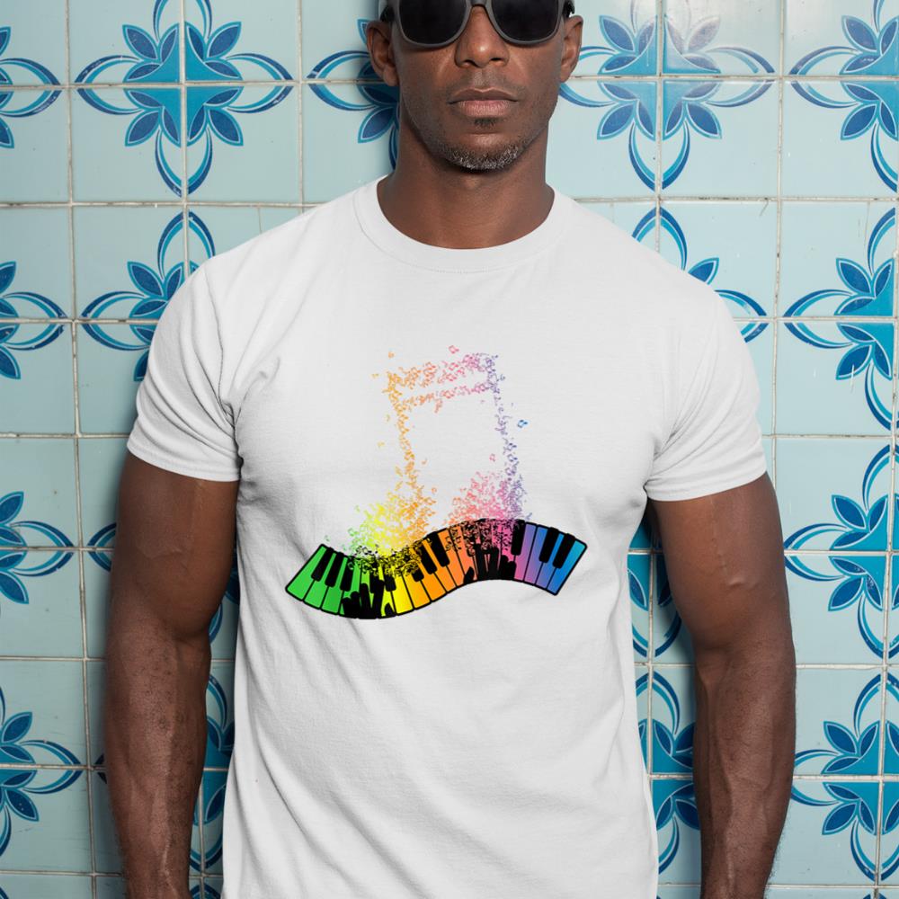 Keyboard Piano Player Funny Musician Keyboardist Gag Outfit T-Shirt