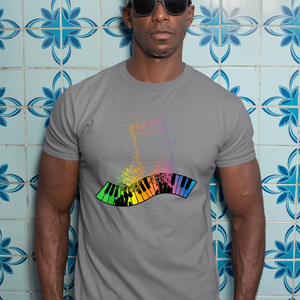 Keyboard Piano Player Funny Musician Keyboardist Gag Outfit T-Shirt