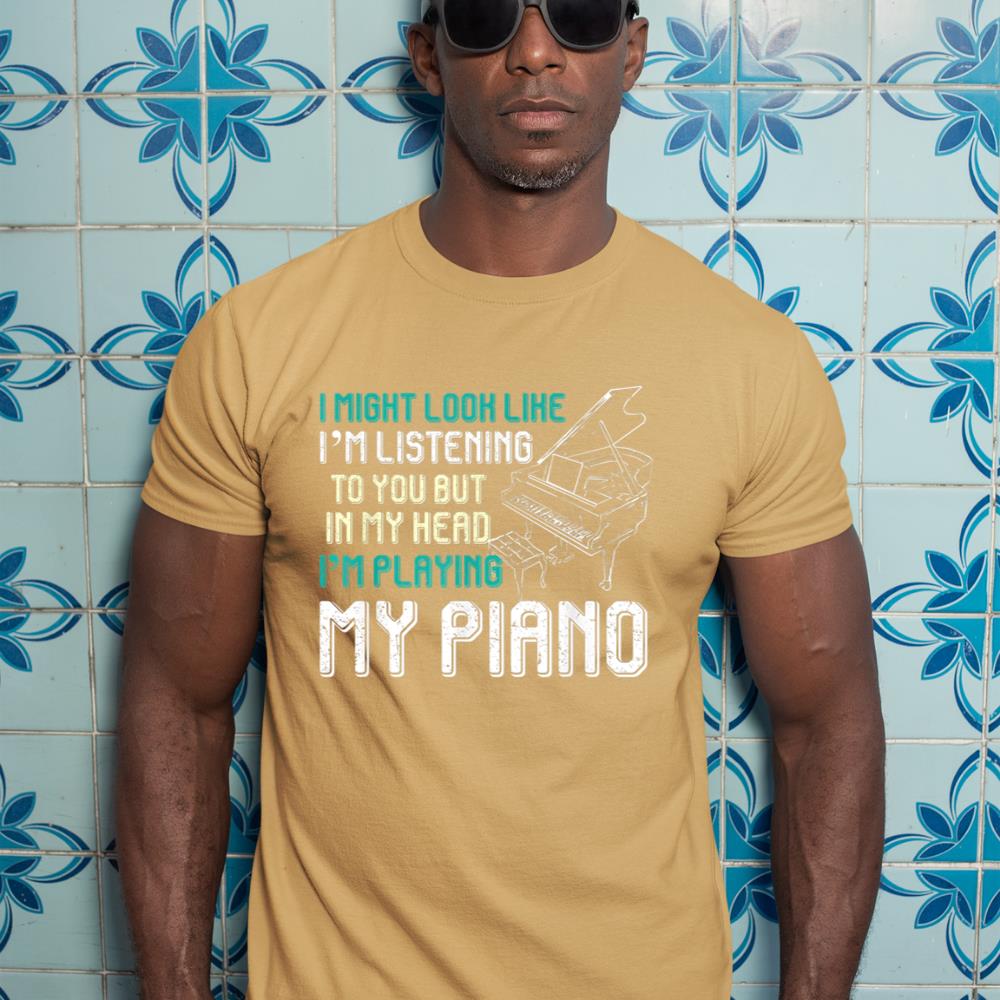Musician Piano Player Pianist Gift Musical Instrument Piano T-Shirt