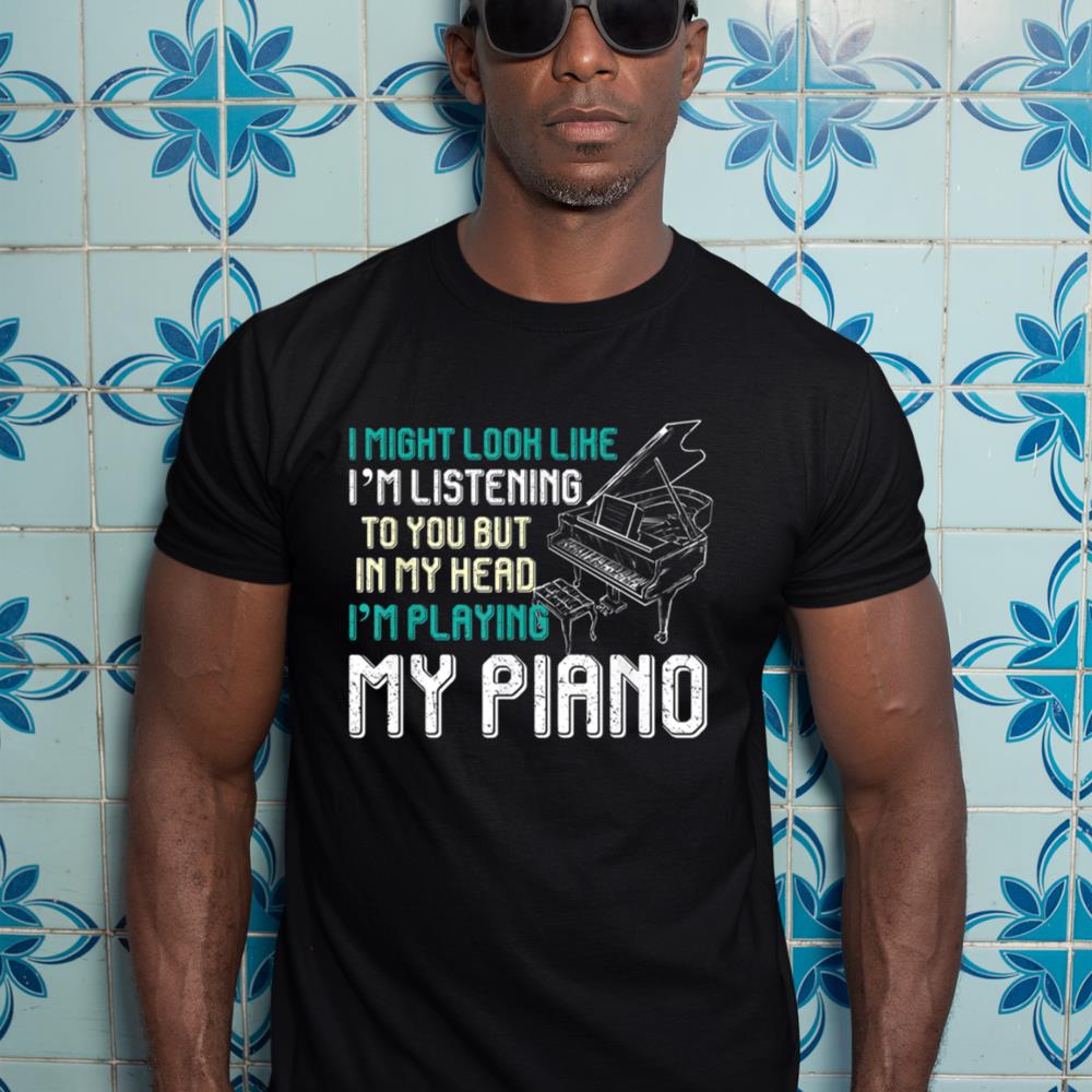 Musician Piano Player Pianist Gift Musical Instrument Piano T-Shirt