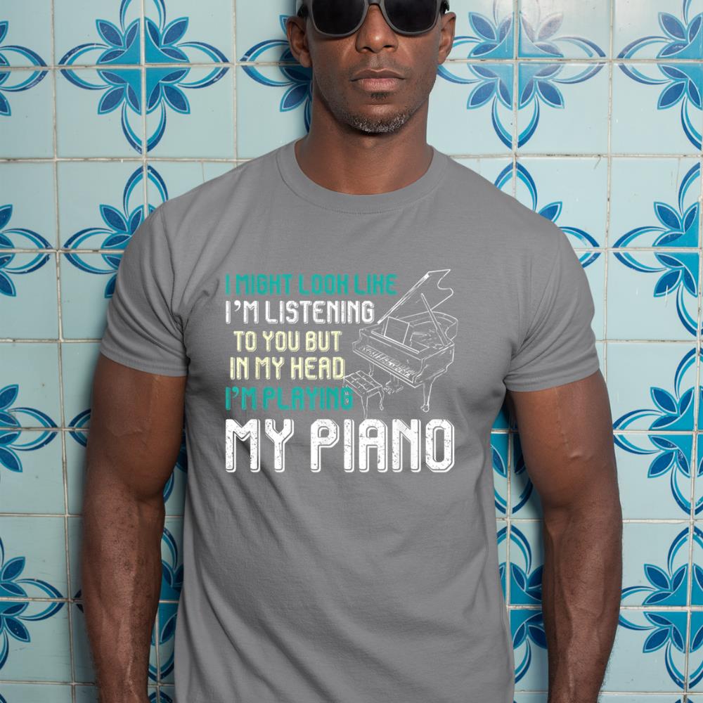 Musician Piano Player Pianist Gift Musical Instrument Piano T-Shirt