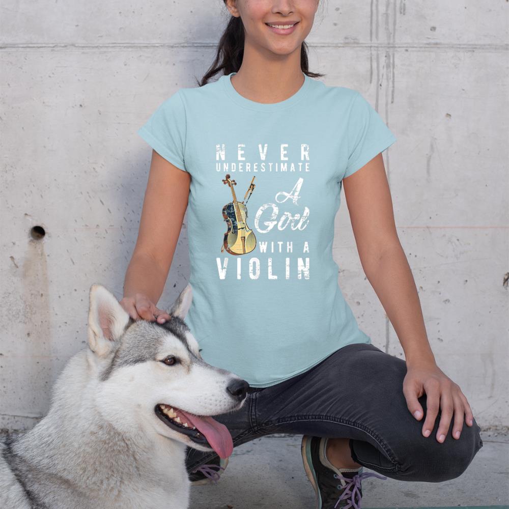 Orchestra Violin Player Girl Women Gift Violin T-Shirt