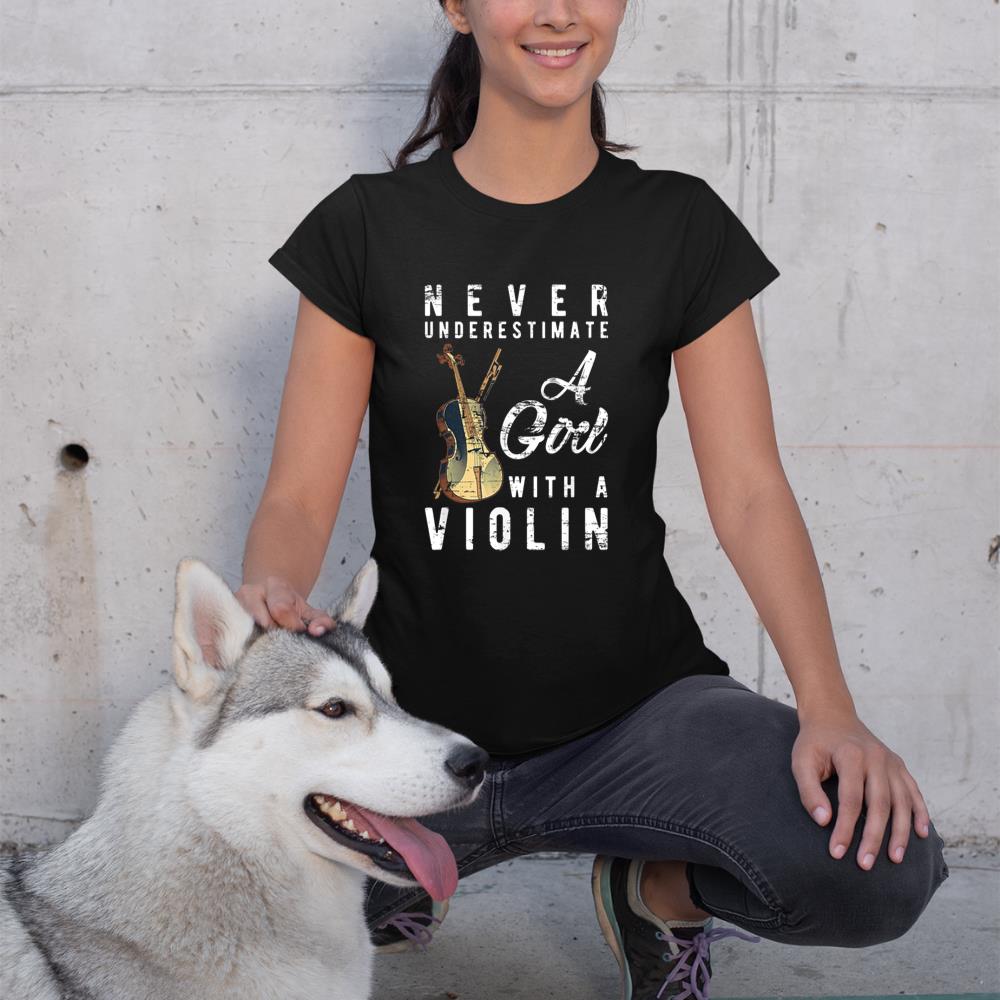 Orchestra Violin Player Girl Women Gift Violin T-Shirt
