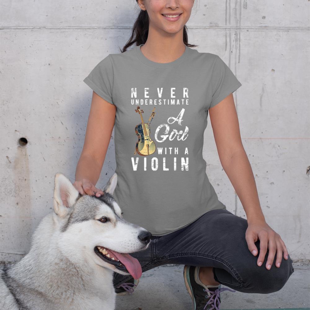 Orchestra Violin Player Girl Women Gift Violin T-Shirt