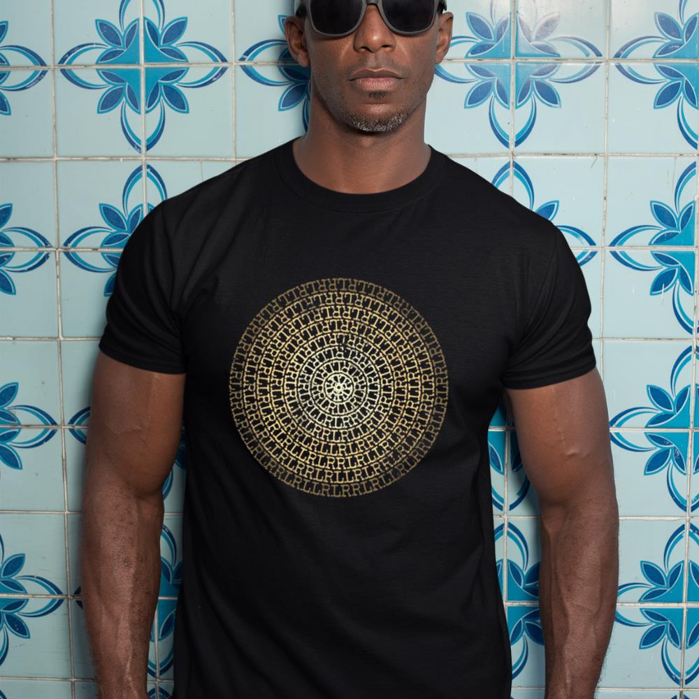 Paradiddle Variations Distressed Retro Drummer T-Shirt