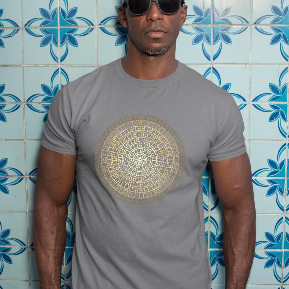 Paradiddle Variations Distressed Retro Drummer T-Shirt