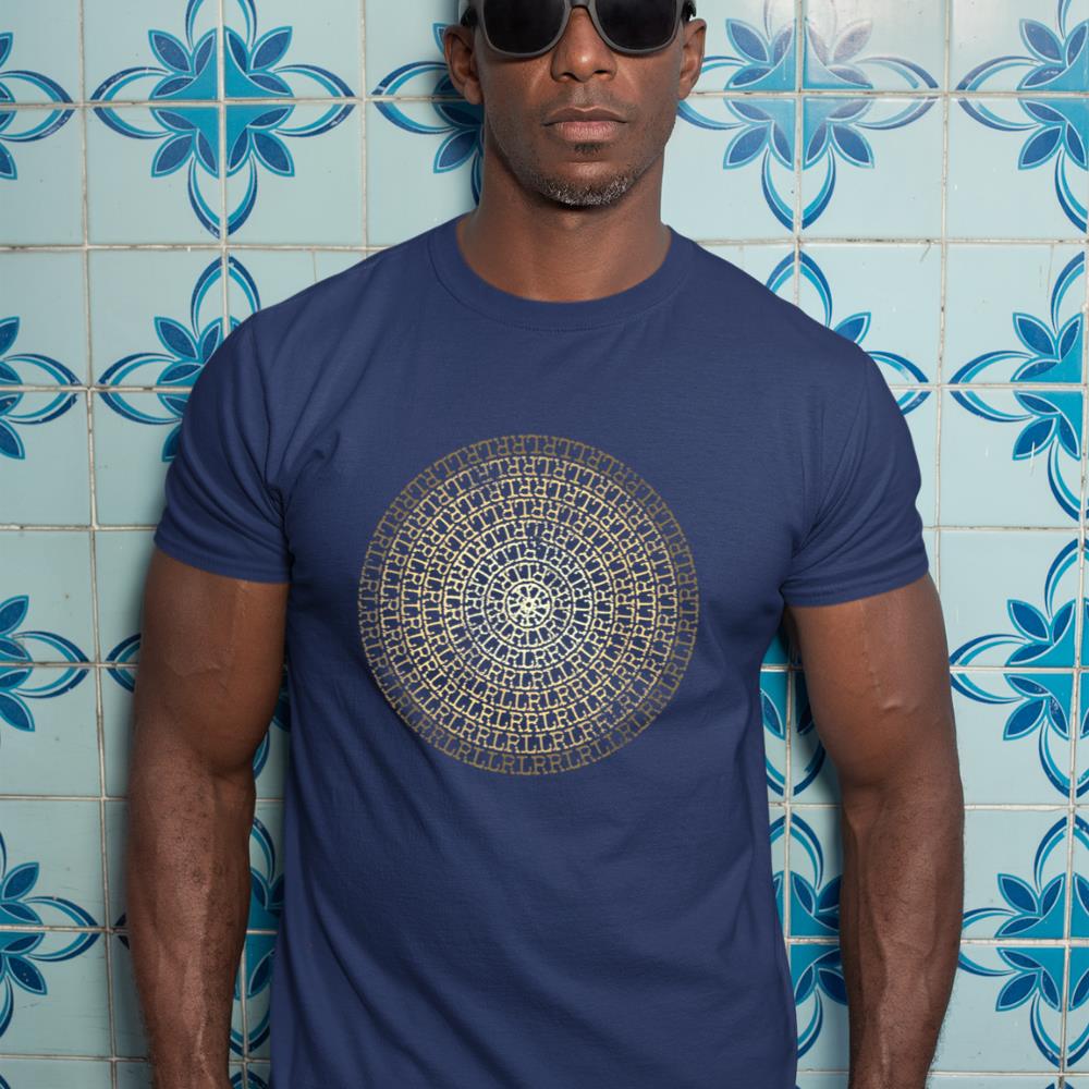 Paradiddle Variations Distressed Retro Drummer T-Shirt