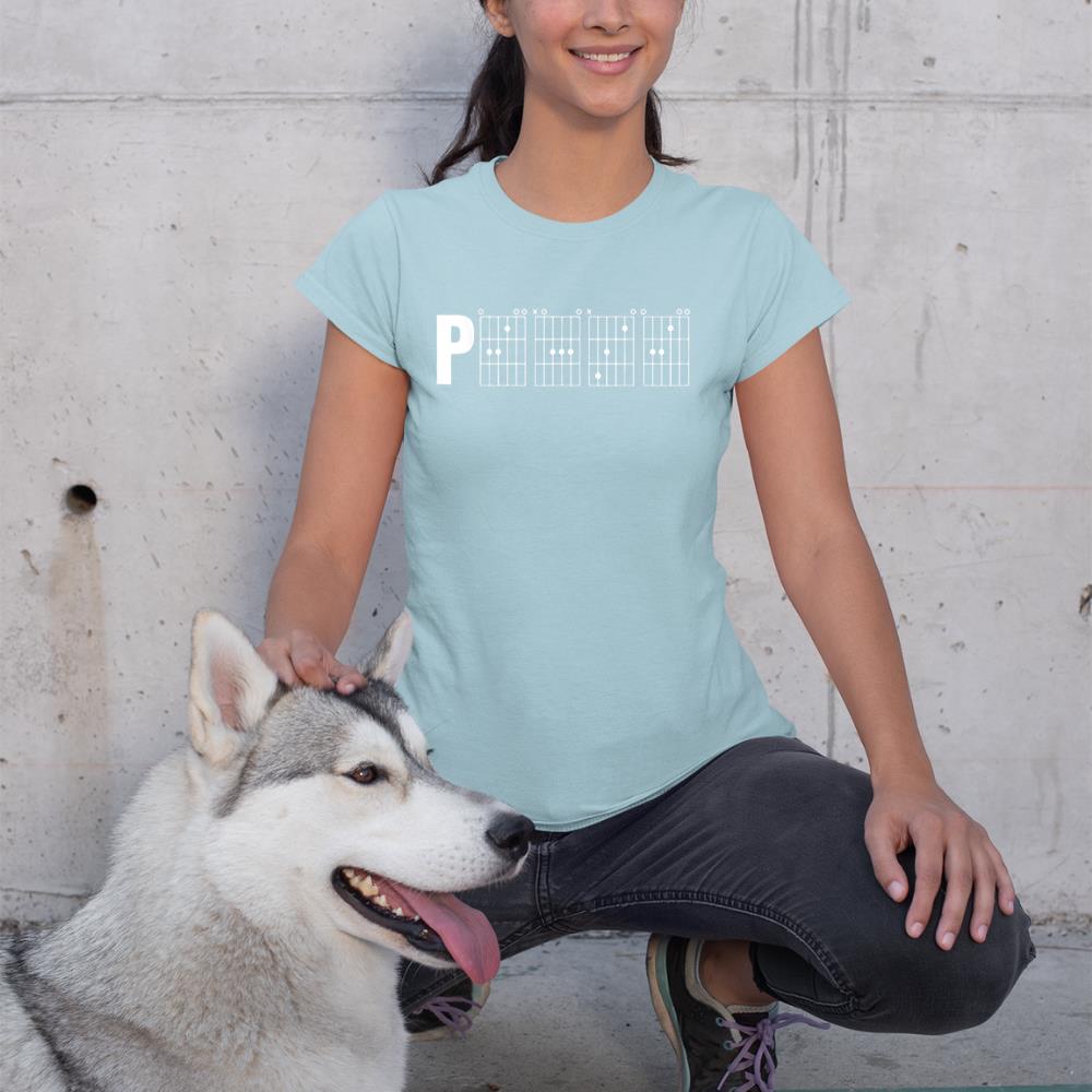 PEACE Guitar Chord Chart T-Shirt